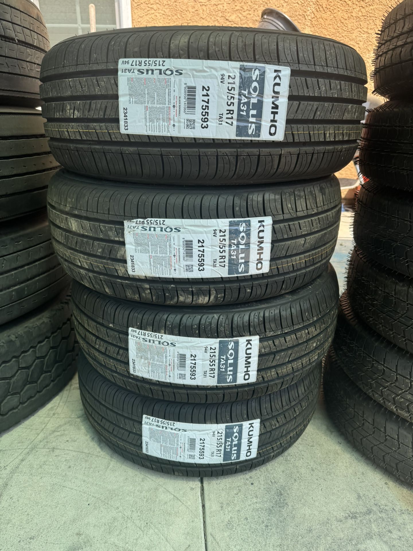 Tires 215/55/17