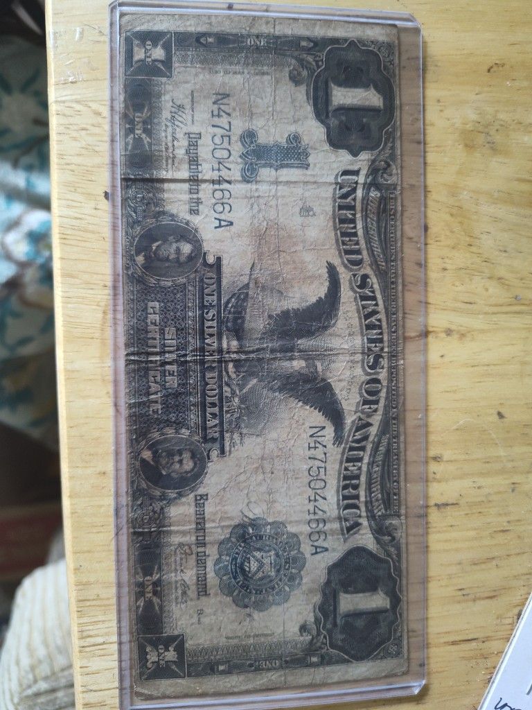 1899 $1 Black Eagle Silver Certificate