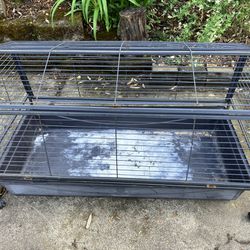 Large Bunny Cage With Removable Tray