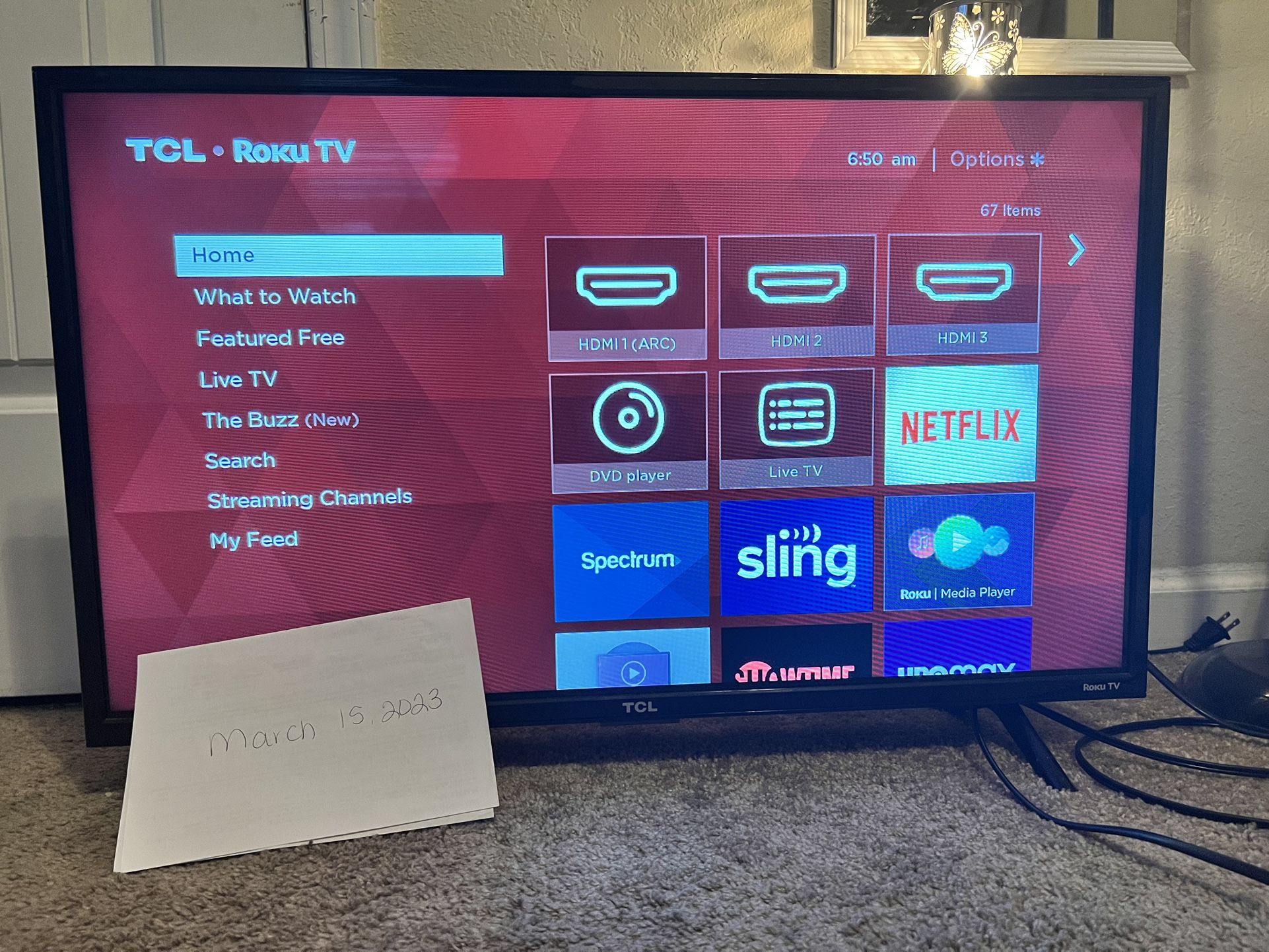 32 In Roku Tv.. Barely Used