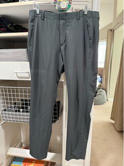 Nike Dri-FIT Slim Fit Gray Pants - 34x30 Like New