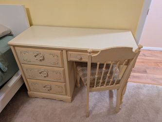 Yellow Desk and Chair
