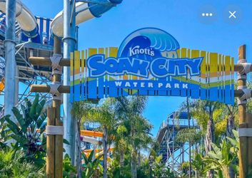 3 Knott’s soak city tickets