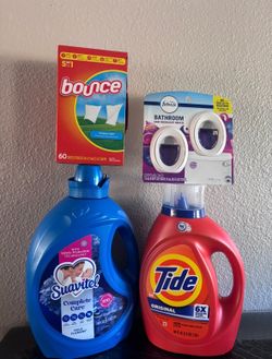 Tide 80oz & Suavitel Bundle