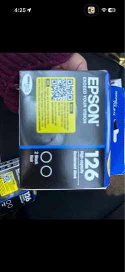Epson 126 High-Capacity Black Ink Cartridges 2-Pack