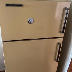 Vintage Refrigerator 