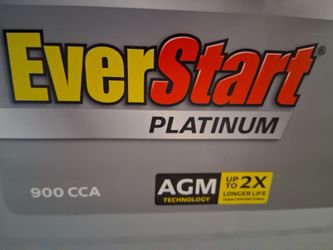 New Everstart Platinum AMG Mercedes Car Battery