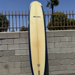 9’6” Becker Longboard Surfboard
