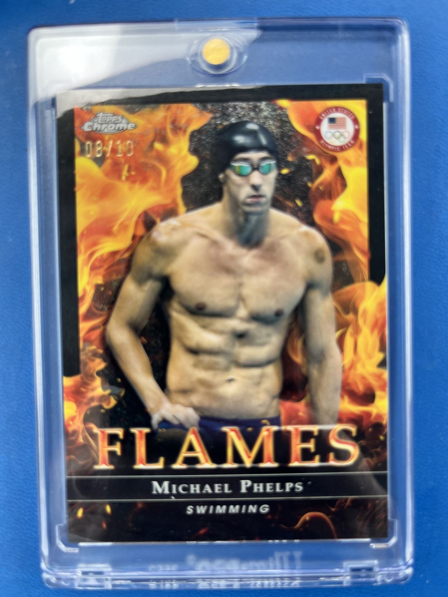 Michael Phelps Black Chrome 8/10