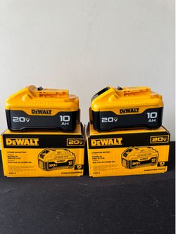 Dewalt Batteries 20V / 10AH