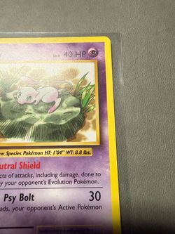 Pokémon TCG pre release mew promotional