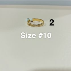 Gold Ring Size 10