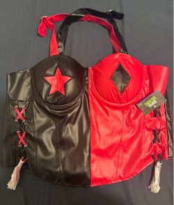 Harley Quinn corset  XL