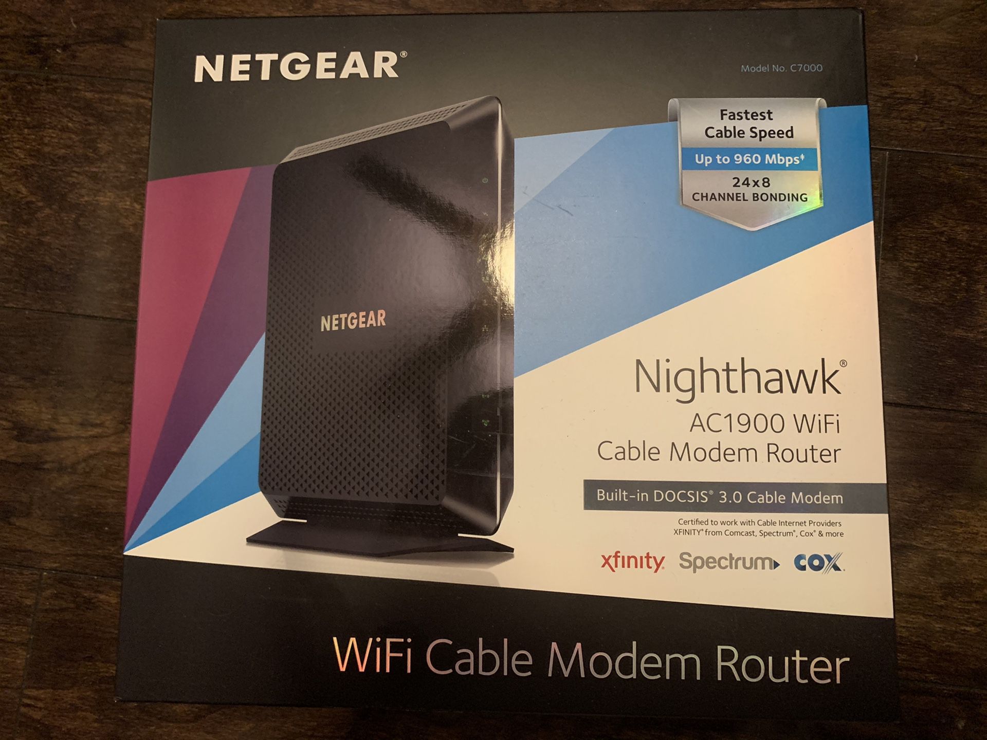 NETGEAR cable modem router