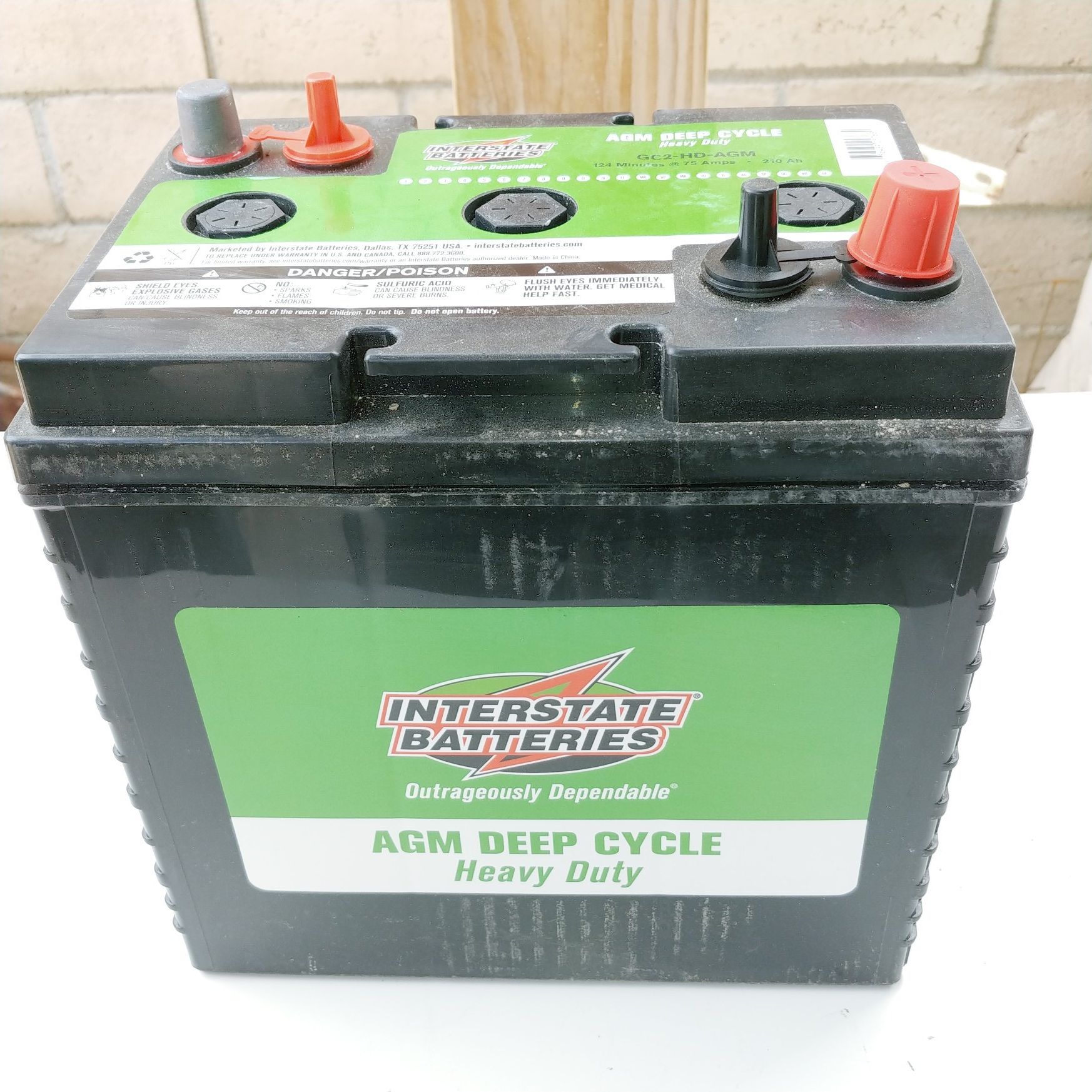 5 Interstate Batteries (new)