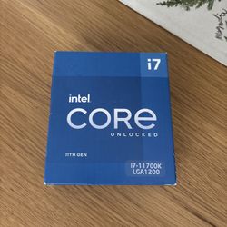 Intel Core i7-11700K Unlocked open box