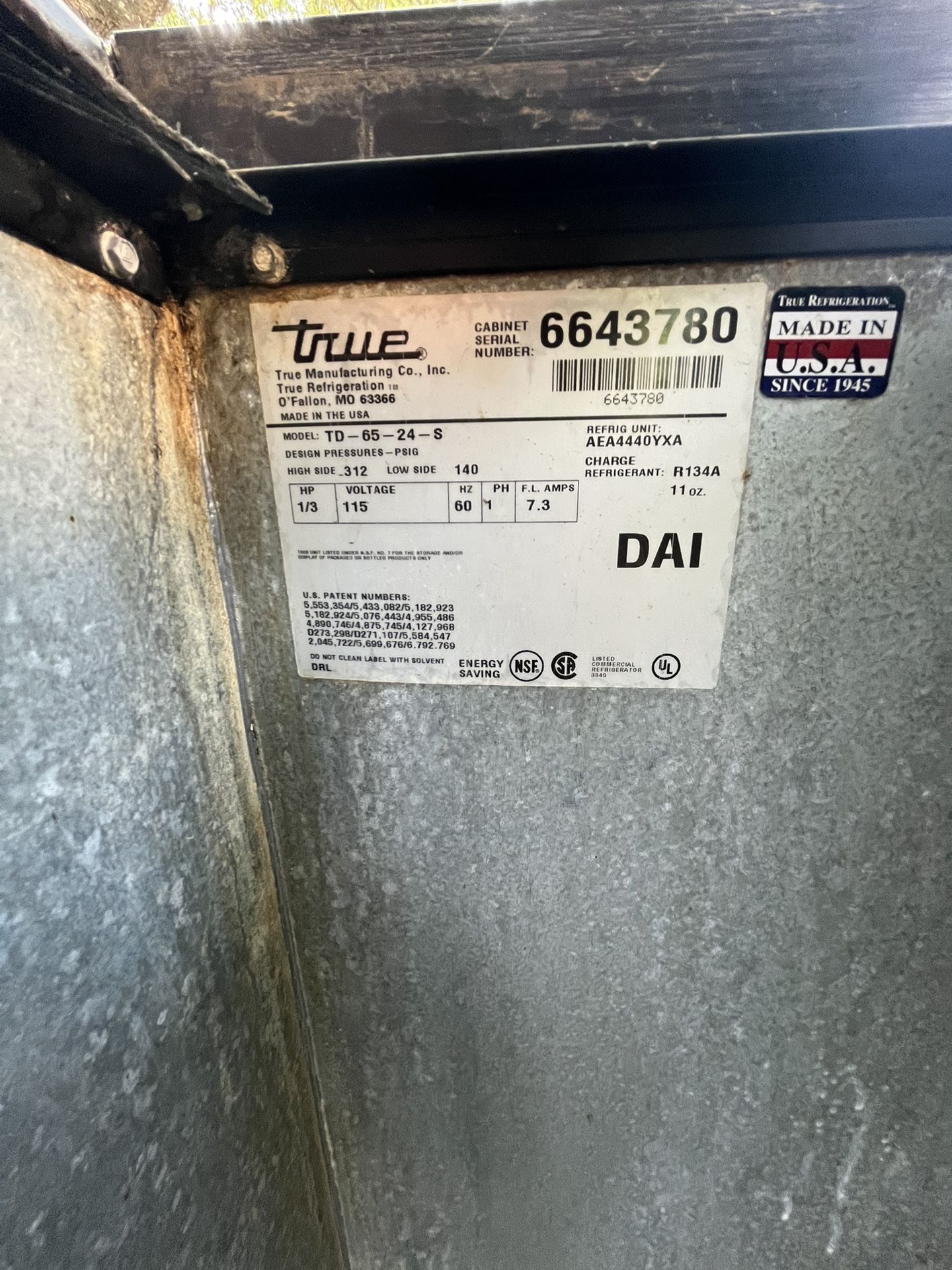 True Refrigeration Model TD6524S for Sale in San Antonio, TX OfferUp