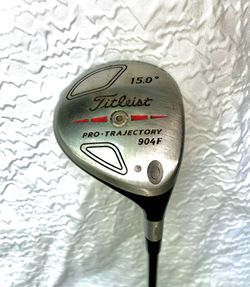 Titleist 904F Pro Trajectory 3 Wood