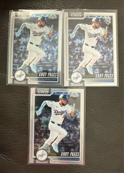 Andy Pages trading cards