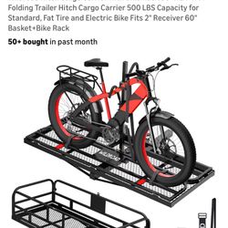 Cargo Basket And E-bike Carrier Unused