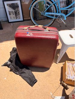 Vintage samsonite suitcase