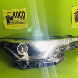 2017 2018 2019 TOYOTA CH-R HALOGEN LED HEADLIGHT RH RIGHT PASSENGER SIDE OEM TESTED 81110-F4041-00