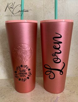 Customized Starbucks Tumbler