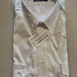 Van Heusen Crew/Captain/Officer/Pilot/Security Uniform Shirt 16SS/16.5SS