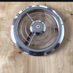 Vintage Chrome Exhaust Fan Grille