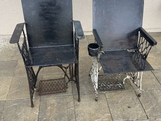 Custom Singer Metal Chairs