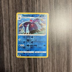 Pokemon Card - 2020 Toxapex 052/189 - Sword & Shield Reverse Holo