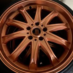 Rose Gold Painted Monza Japan 19’s