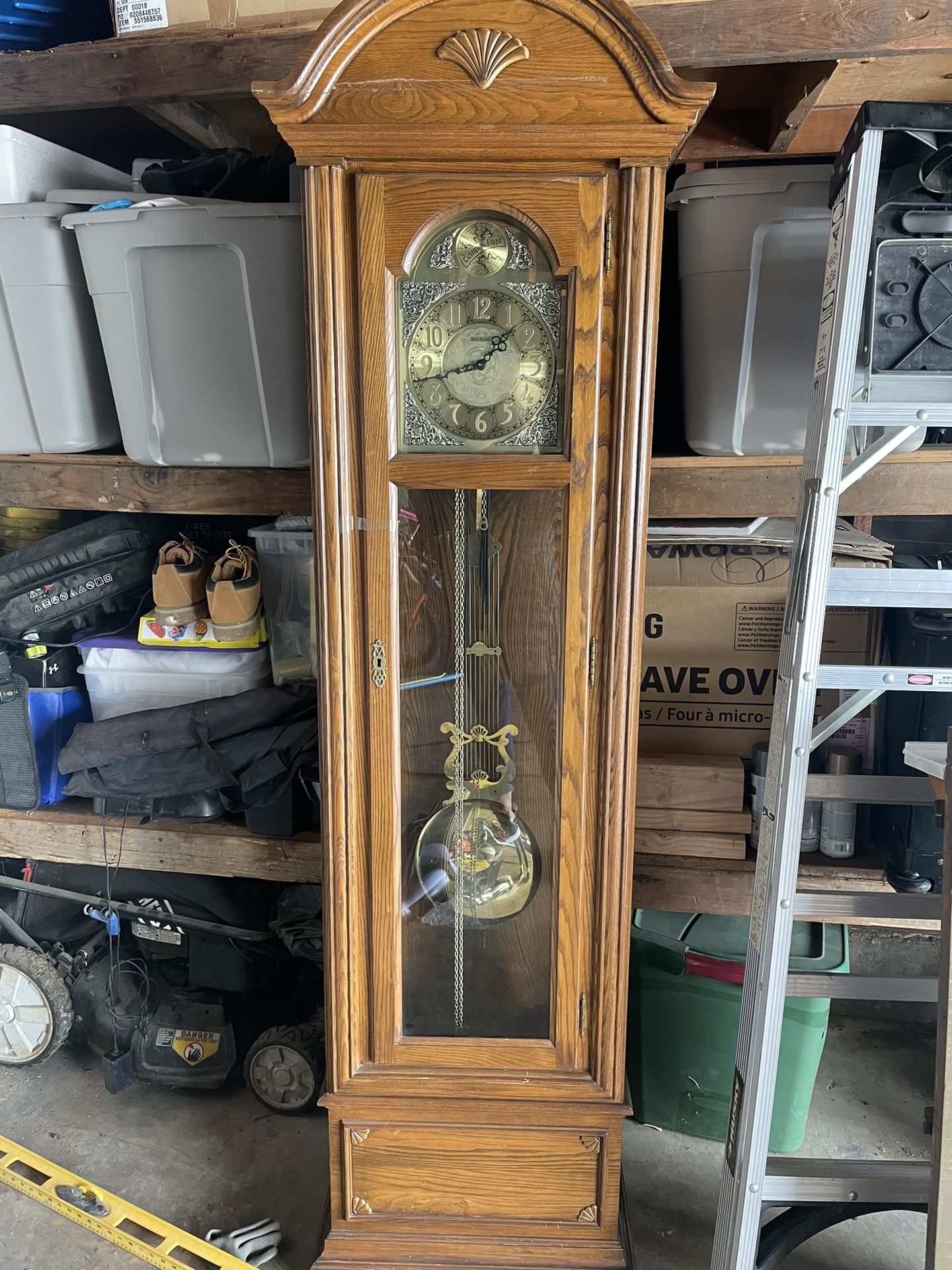 Grandfather Clock- Seth Thomas Tempus Fugit