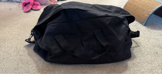 Large Black Duffel Bag