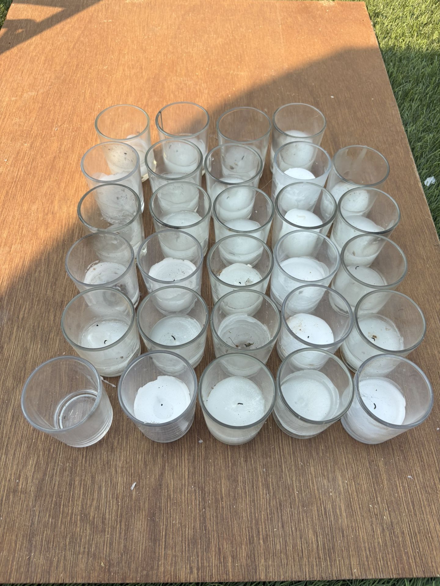 Tea Light Candle Glasses
