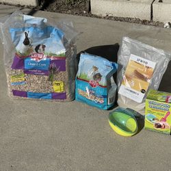 Hamster Supplies- Food, Bedding, Bath Sand, Bath Tray