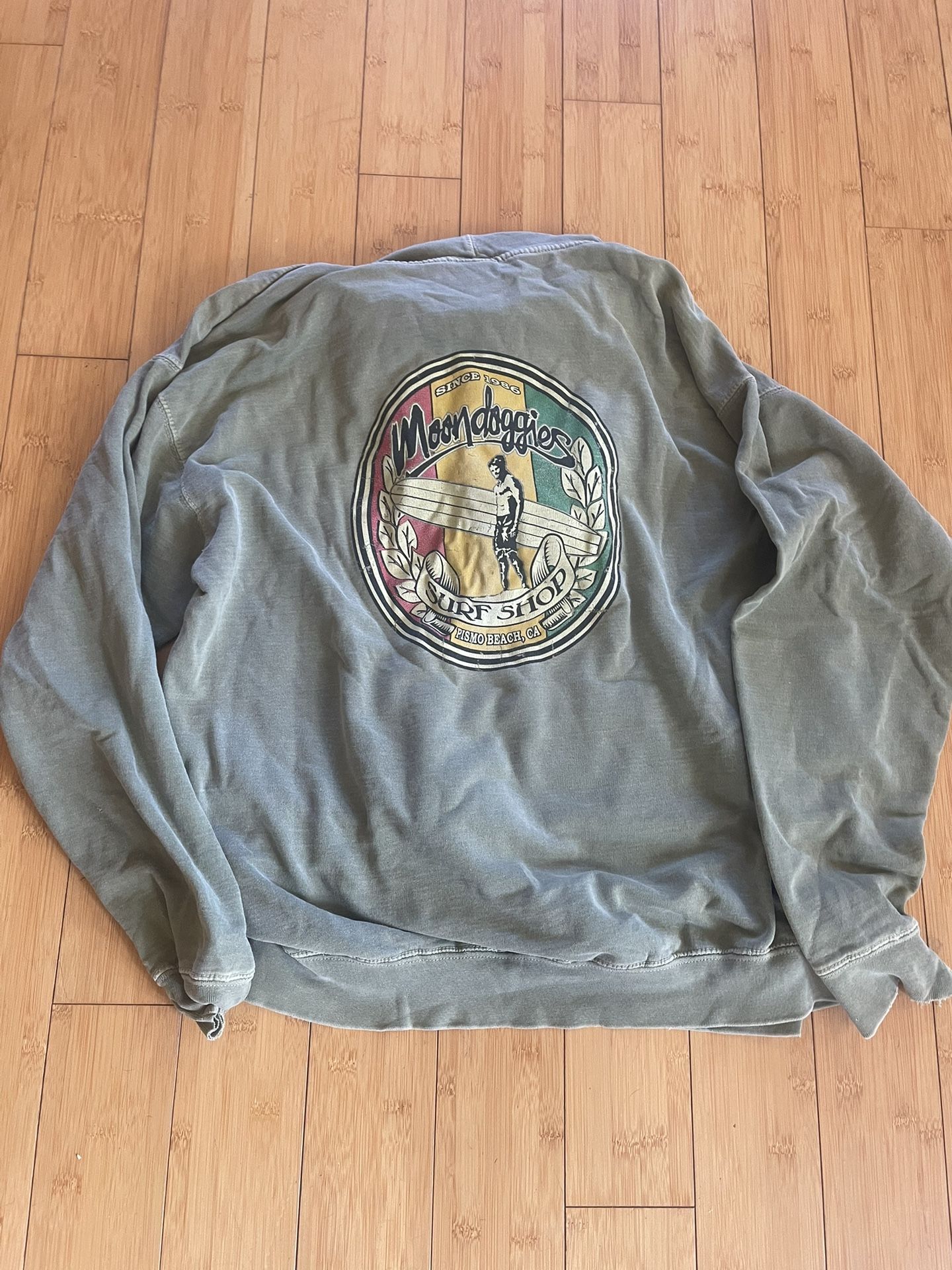 Moondoggies Surf Hoodie Size xl