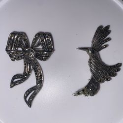 Antique Sterling Pins 925