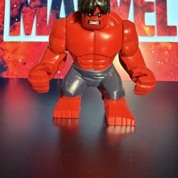 Red Hulk Lego Minifigure