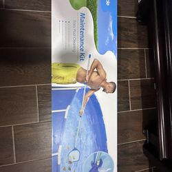 Pool Maintenance Kit And Pool Cover