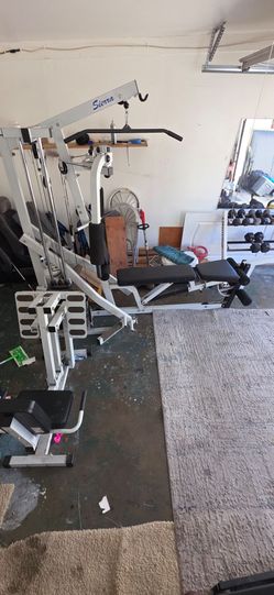 Treadmill, maquina multifuncional,dumbbell