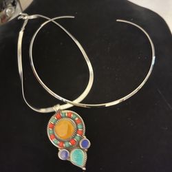 Turquoise Necklace  / Ship Only 