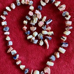 CHUNKY SHELL NECKLACE 30"