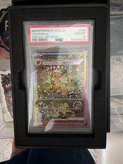 PSA 10 Leafeon EX Special Art Rare Pokemon Card