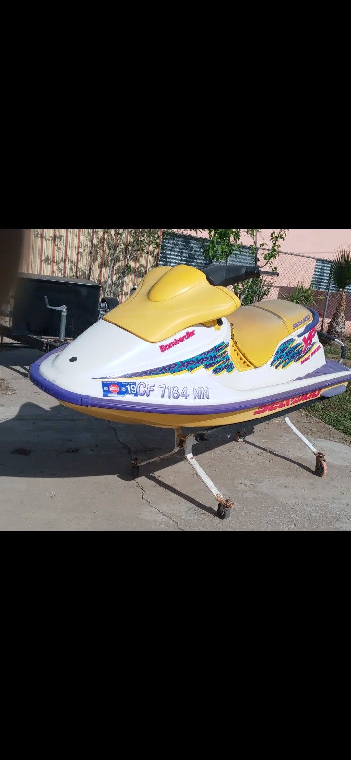 SEADOO XP RUNNING CONDITION TITLE IN HAND