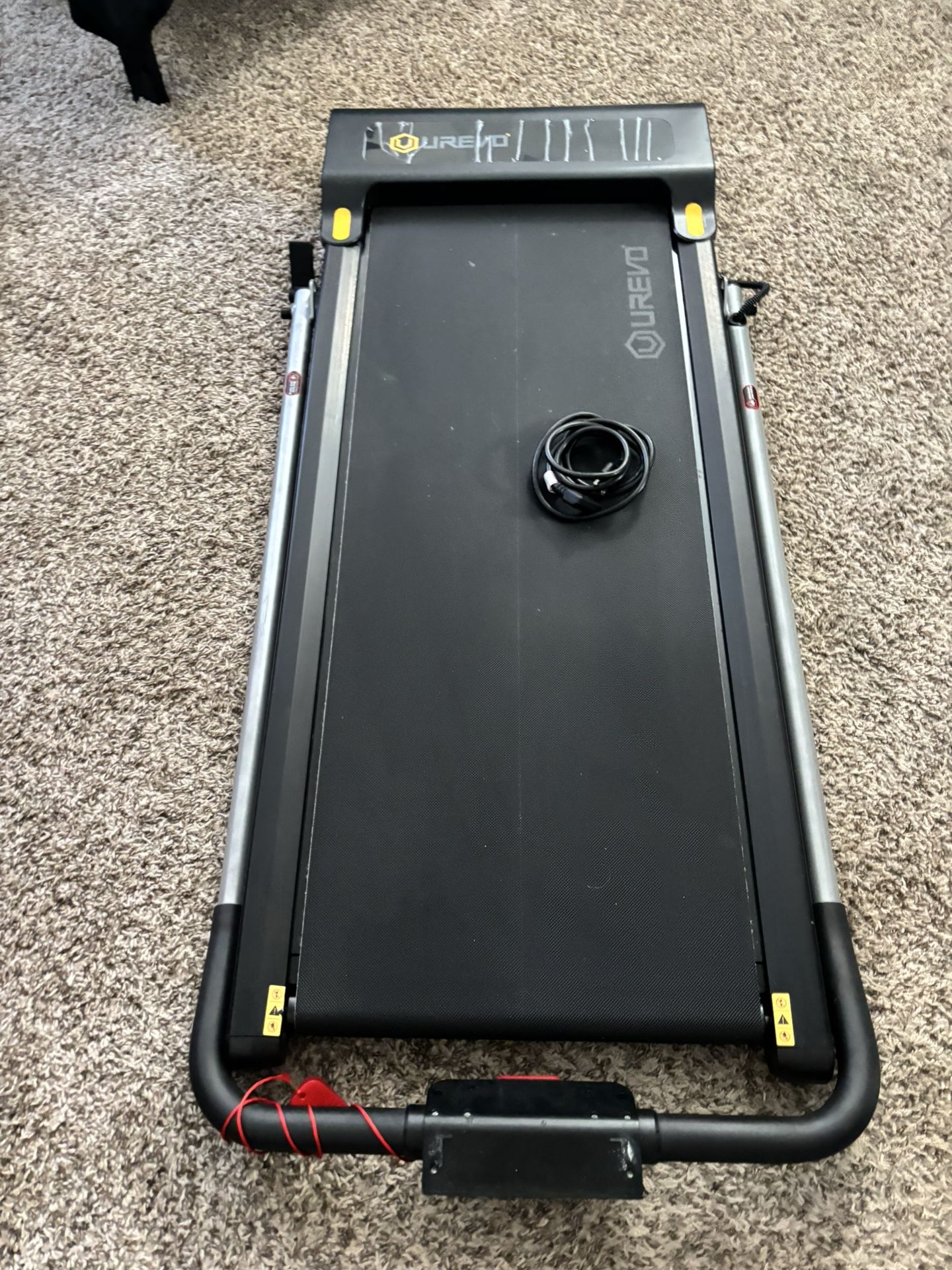 Mini Treadmill Walking/jogging Pad With Adjustable Handles 
