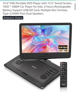 Brand new portable DVD player