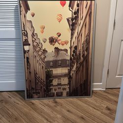 Art Large Frame Hot Air Balloon