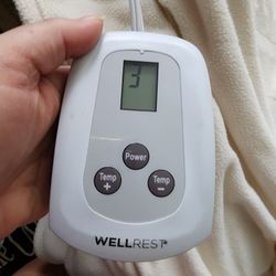 WellRest MicroFleece Electric Heated Warming Blanket Full Size