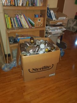 Big box of scrap metal